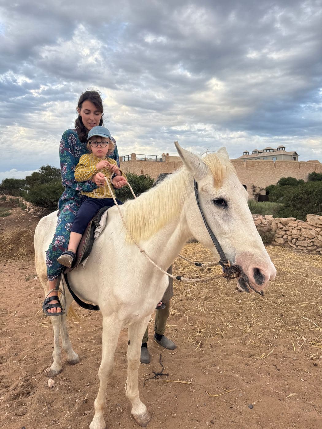 Horseback riding, organised by the hotel
