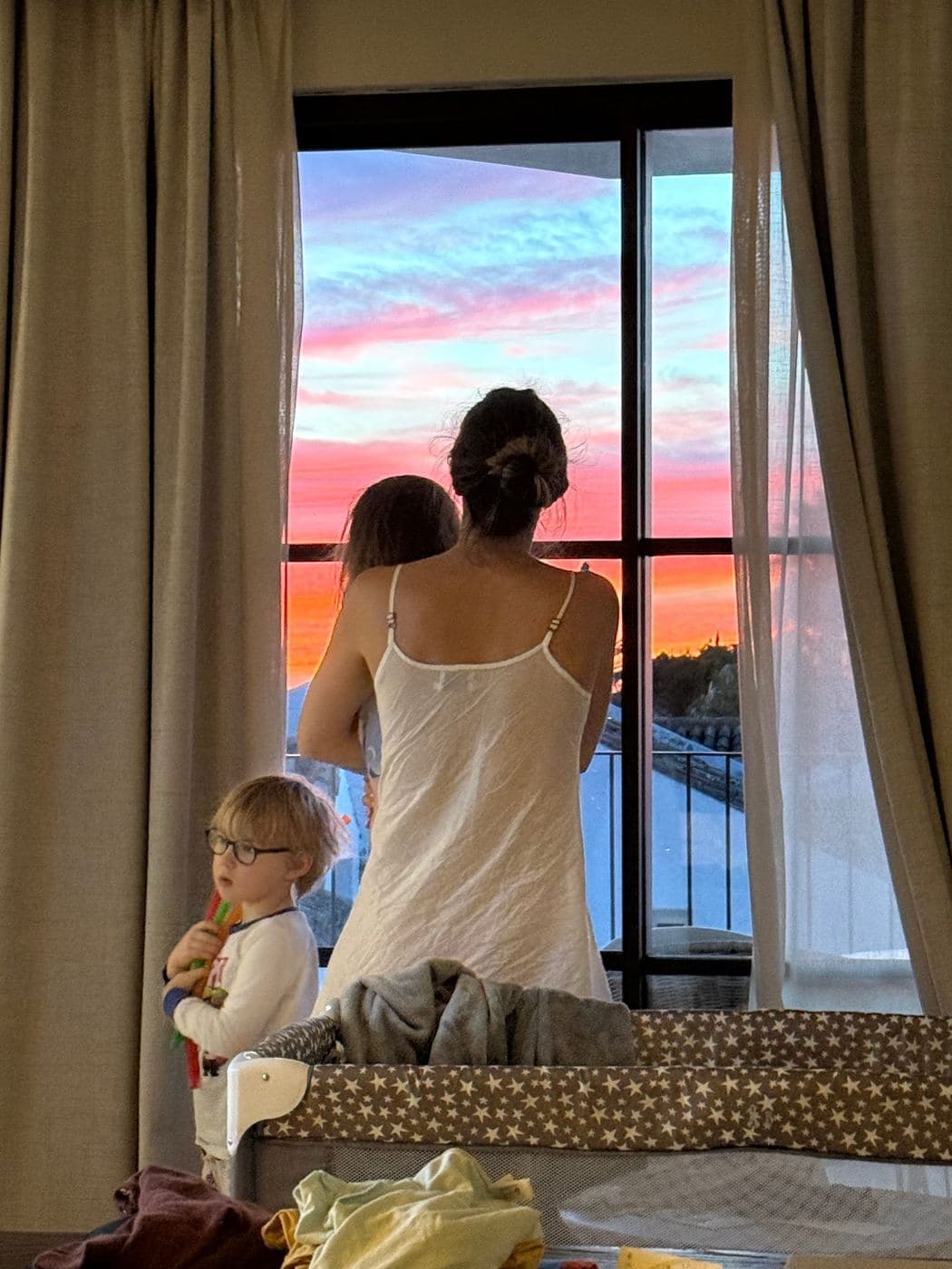 Sunrise from our room